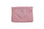 Pink Perforated Leather Clutch